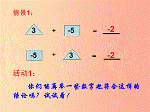 江蘇省七年級數學上冊 2.5 有理數的加法與減法（2）課件 （新版）蘇科版.ppt