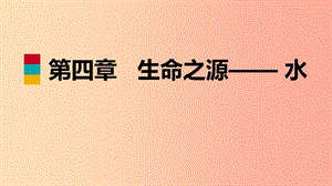 2019年秋九年級化學(xué)上冊 第四章 生命之源—水 4.2 水的組成練習(xí)課件（新版）粵教版.ppt