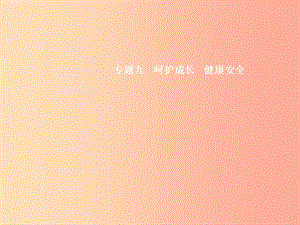 （安徽專用）2019年中考道德與法治新優(yōu)化 專題九 呵護(hù)成長 健康安全課件.ppt