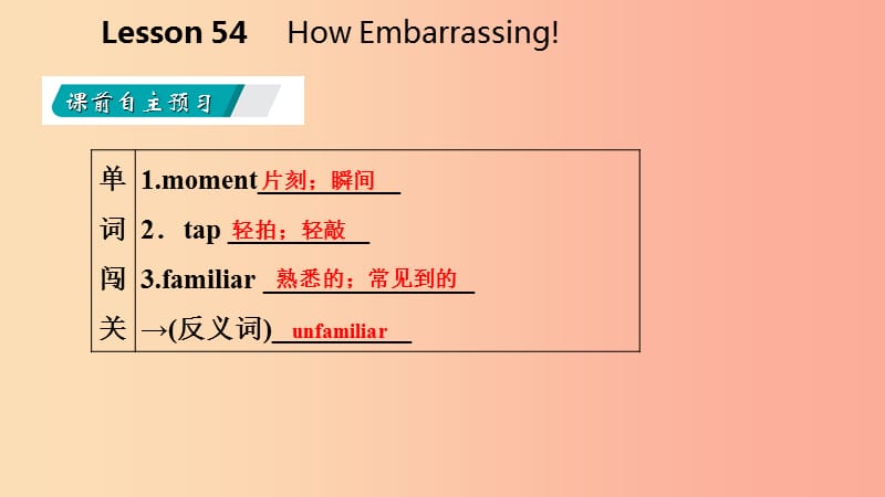 九年级英语下册Unit9CommunicationLesson54HowEmbarrassing课件新版冀教版 (2).ppt_第3页