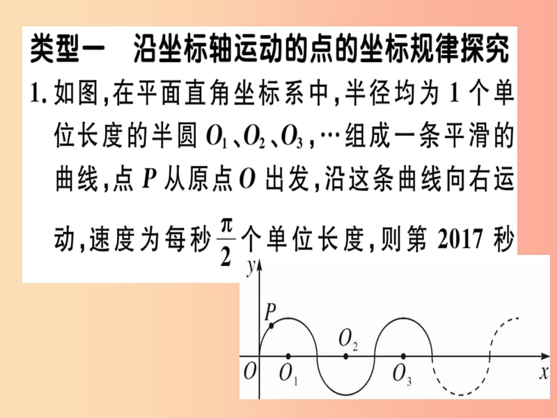 通用版八年级数学上册11微专题平面直角坐标系中的规律变化中考热点习题讲评课件（新版）北师大版.ppt_第2页