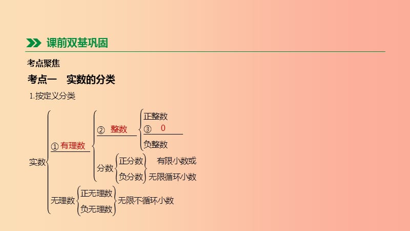 2019年中考数学总复习 第一单元 数与式 第01课时 实数的有关概念课件 湘教版.ppt_第2页