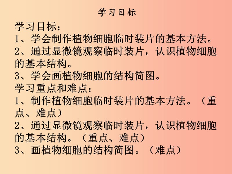 2019年七年级生物上册第二单元第一章第二节植物细胞课件 新人教版.ppt_第2页