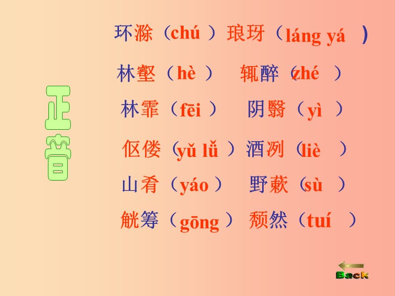 2019年九年级语文上册第七单元第27课醉翁亭记课件5沪教版五四制.ppt_第3页