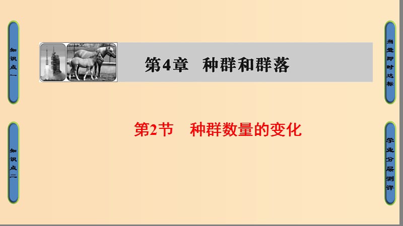 2018版高中生物 第四章 種群和群落 第2節(jié) 種群數量的變化課件 新人教版必修3.ppt_第1頁