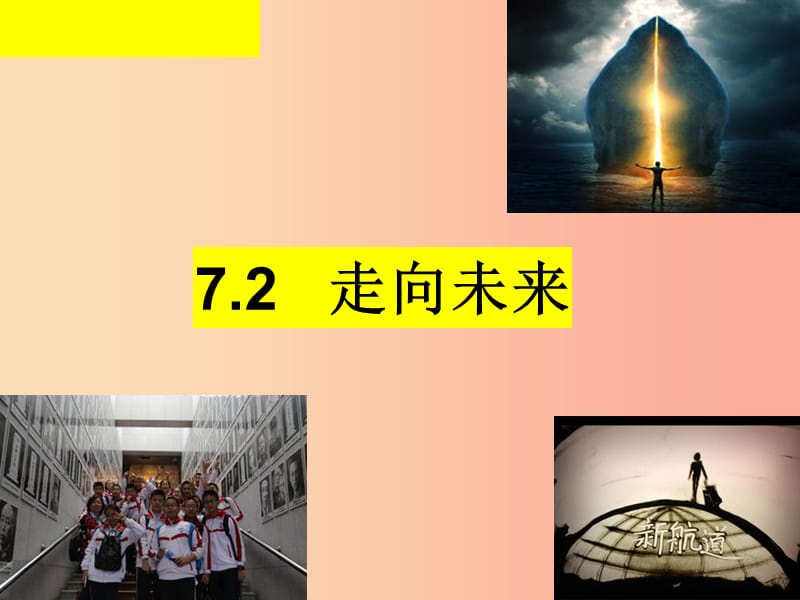 九年級道德與法治下冊 第三單元 走向未來的少年 第七課 從這里出發(fā) 第2框 走向未來課件2 新人教版.ppt_第1頁