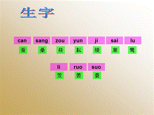 人教版四年級(jí)下冊(cè)23.《古詩(shī)詞三首》字詞闖關(guān)課件.ppt