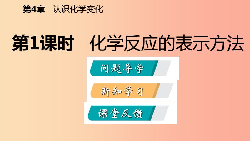 2019年秋九年级化学上册第4章认识化学变化第3节化学方程式的书写与运用第1课时化学反应的表示方法沪教版.ppt_第2页