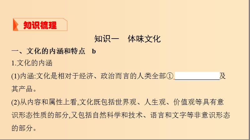 （浙江专用）2020版高考政治大一轮优选 第一单元 文化与生活 第一课 文化与社会课件 新人教版必修3.ppt_第3页