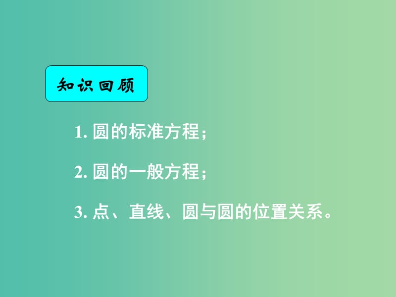 高中數(shù)學(xué) 4.2.3直線與圓的方程的應(yīng)用課件 新人教A版必修2.ppt_第1頁