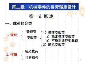 機械零件的疲勞強度設計.ppt