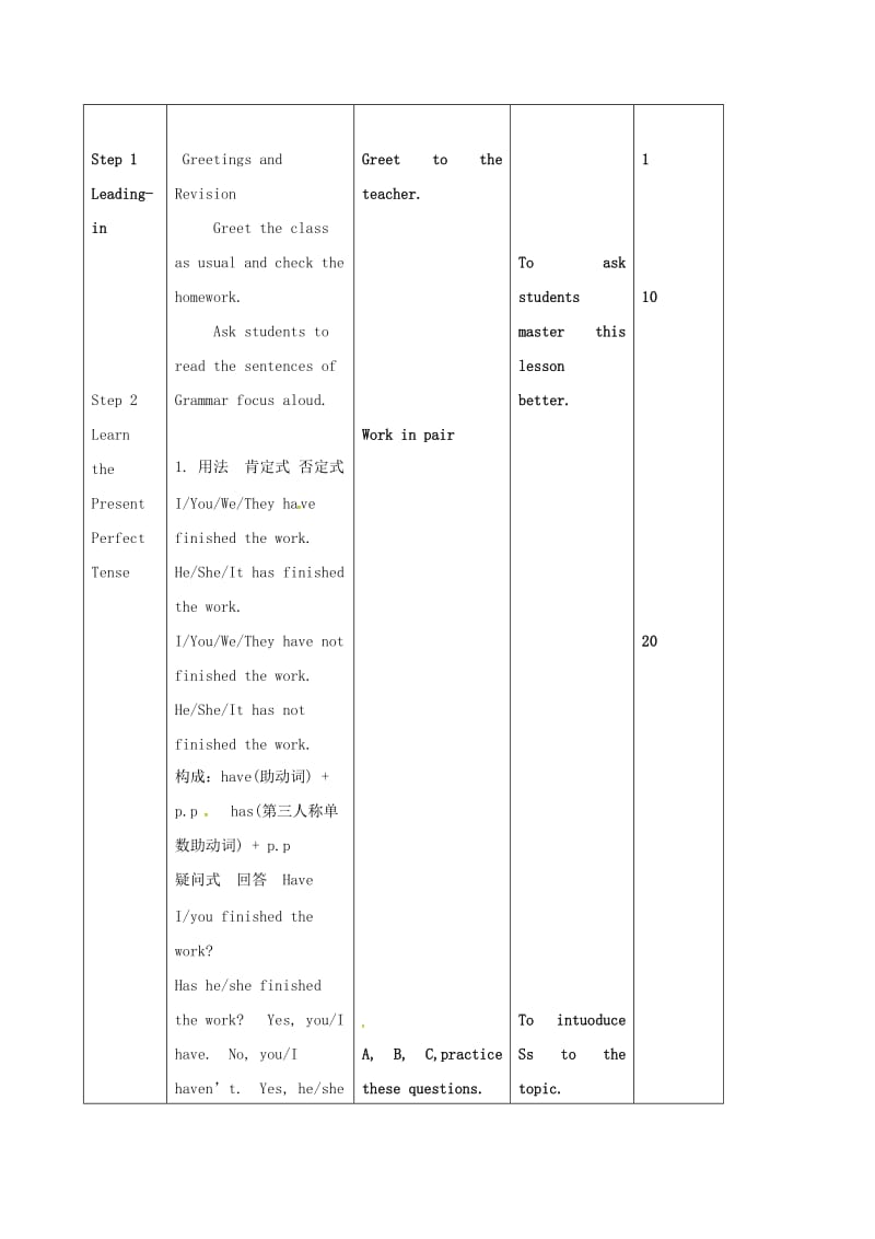 八年级英语下册 Unit 9 Have you ever been to a museum Section B（1a-1d）教案 人教新目标版.doc_第2页