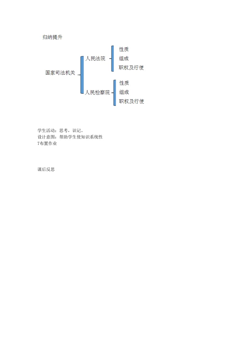 八年级道德与法治下册 第三单元 人民当家作主 第六课 我国国家机构 第3框 国家司法机关教案 新人教版.doc_第3页