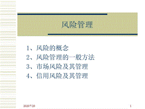 武漢大學(xué)金融工程學(xué)課件-風(fēng)險管理.ppt