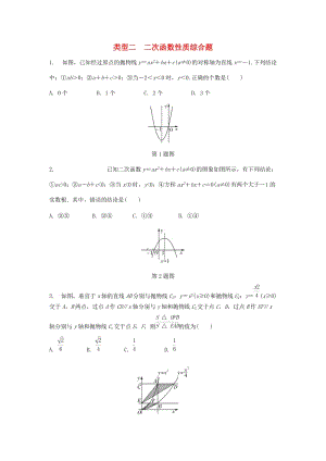 中考數(shù)學(xué)專(zhuān)題復(fù)習(xí)過(guò)關(guān)集訓(xùn) 函數(shù)圖象性質(zhì)題 類(lèi)型二 二次函數(shù)性質(zhì)綜合題真題回顧 新人教版.doc