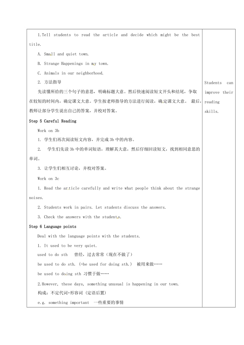 九年级英语全册 Unit 8 It must belong to Carla Section A 3a-3c教案 人教新目标版.doc_第2页