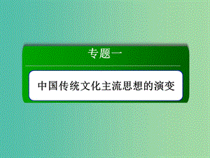 2018-2019學(xué)年高中歷史 專(zhuān)題1 中國(guó)傳統(tǒng)文化主流思想的演變 1.4 明末清初的思想活躍局面課件 人民版必修3.ppt