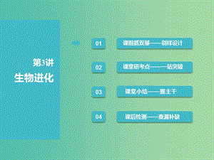 （全國(guó)通用版）2019版高考生物一輪復(fù)習(xí) 第2部分 遺傳與進(jìn)化 第三單元 生物的變異、育種與進(jìn)化 第3講 生物進(jìn)化課件.ppt