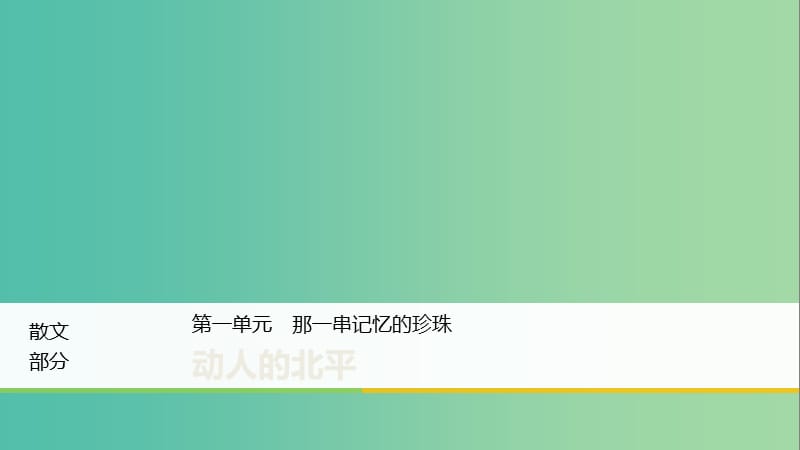 2020版高中語(yǔ)文 散文部分 第一單元 動(dòng)人的北平課件 新人教版選修《中國(guó)現(xiàn)代詩(shī)歌散文欣賞》.ppt_第1頁(yè)