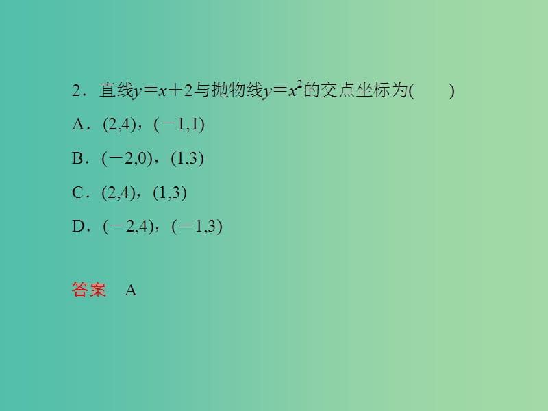 2020版高中数学 第二章 圆锥曲线与方程 2.3.2 抛物线的几何性质（二）（第2课时）课件 新人教B版选修1 -1.ppt_第3页