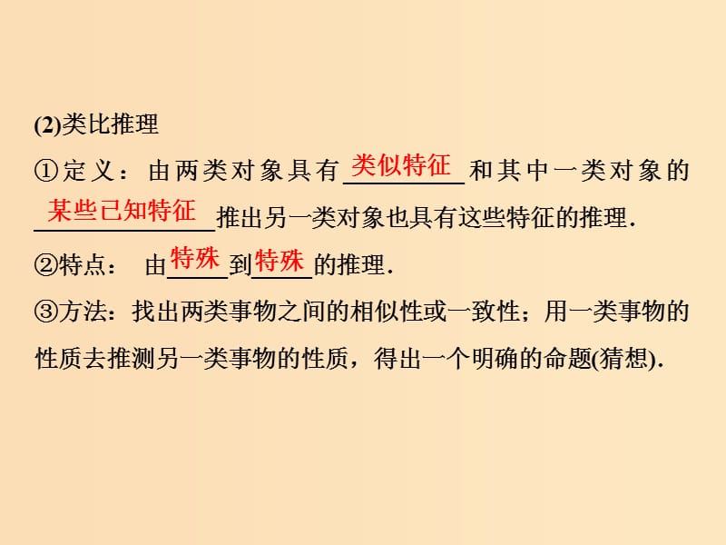 （江苏专用）2020版高考数学大一轮复习 第六章 不等式、推理与证明 4 第4讲 合情推理与演绎推理课件 文.ppt_第3页