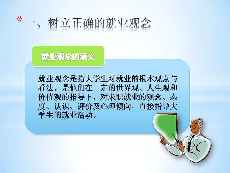 树立正确观念积极主动就业.ppt_第3页