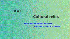 2020版高考英語總復習 Unit 1 Cultural relics課件 新人教版必修2.ppt