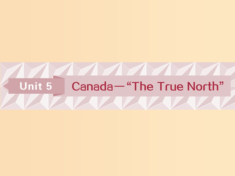 （浙江专版）2019届高考英语一轮复习 第一部分 基础考点聚焦 Unit 5 Canda-“The True North”新人教版必修3.ppt_第1页