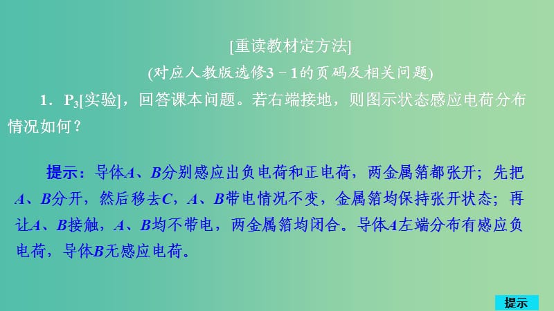 2020年高考物理一轮复习 第8章 静电场 第35讲 电场力的性质课件.ppt_第3页