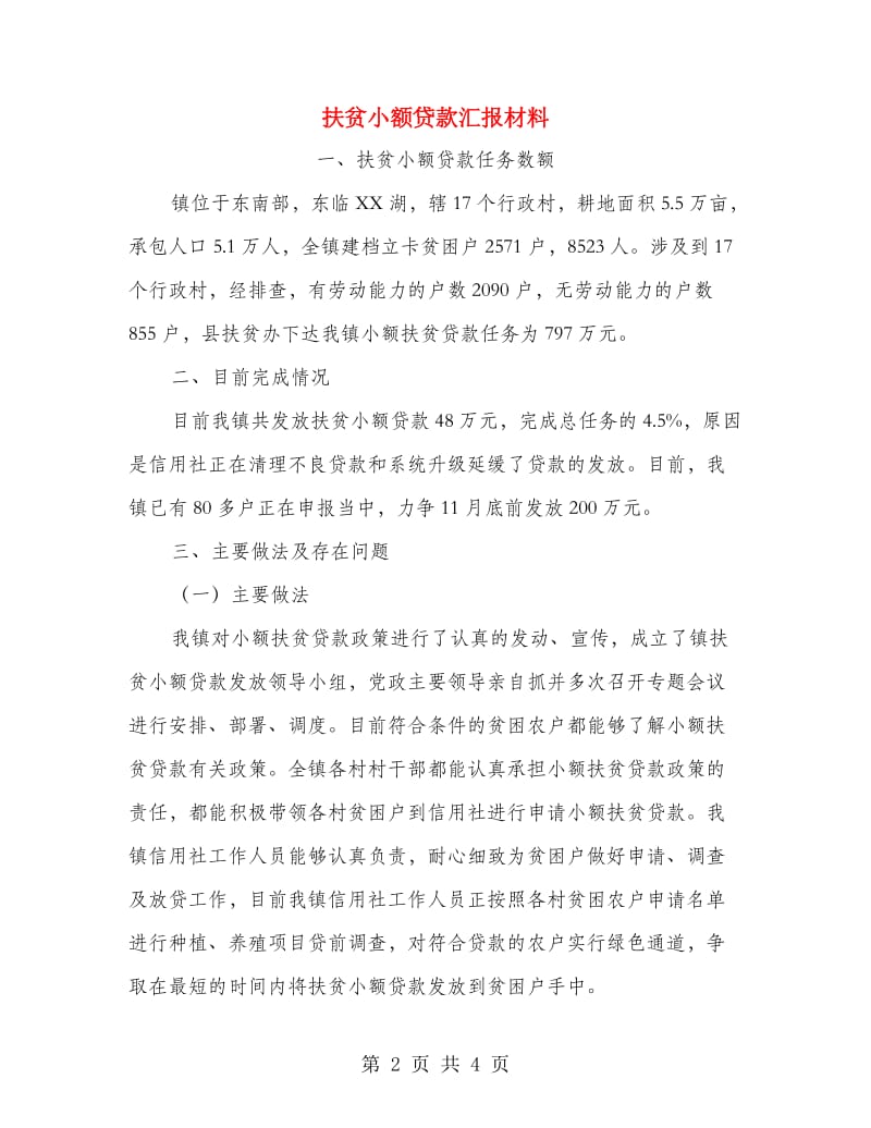 扶贫小额贷款汇报材料.doc_第2页