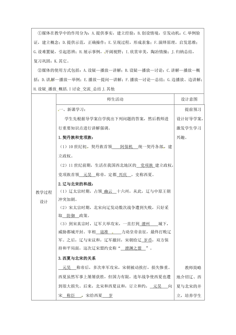 七年级历史下册第二单元辽宋夏金元时期：民族关系发展和社会变化第7课辽西夏与北宋的建立教案1新人教版.doc_第2页