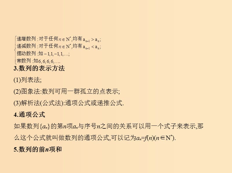 （浙江专用）2020版高考数学一轮总复习 专题6 数列 6.1 数列的概念与简单的表示法课件.ppt_第3页