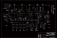 糖化車間帶控制點的工藝流程圖CAD圖紙