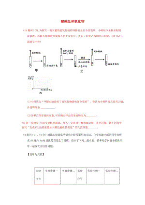 中考化學(xué)真題分類匯編 2 我們身邊的物質(zhì) 考點14 酸堿鹽和氧化物 6化學(xué)反應(yīng) 二氧化碳和氫氧化鈉反應(yīng).doc