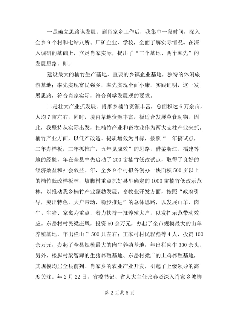 乡党委书记年底述职总结.doc_第2页