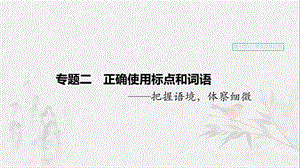 （浙江專用）2020版高考語文一輪復習 第一部分 語言文字運用 專題二 標點符號課件.ppt