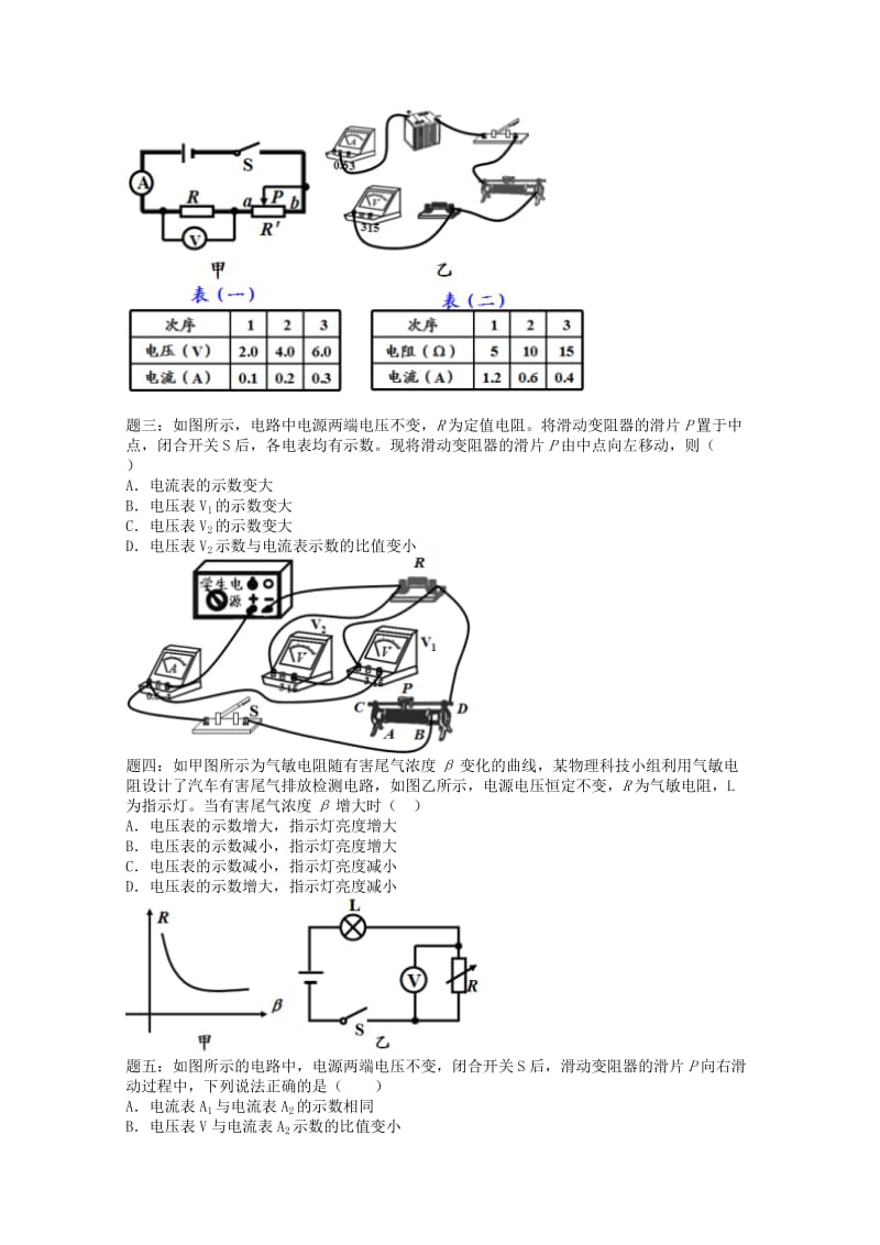 2019中考物理 重难点突破与金题精讲《欧姆定律上》.doc_第2页