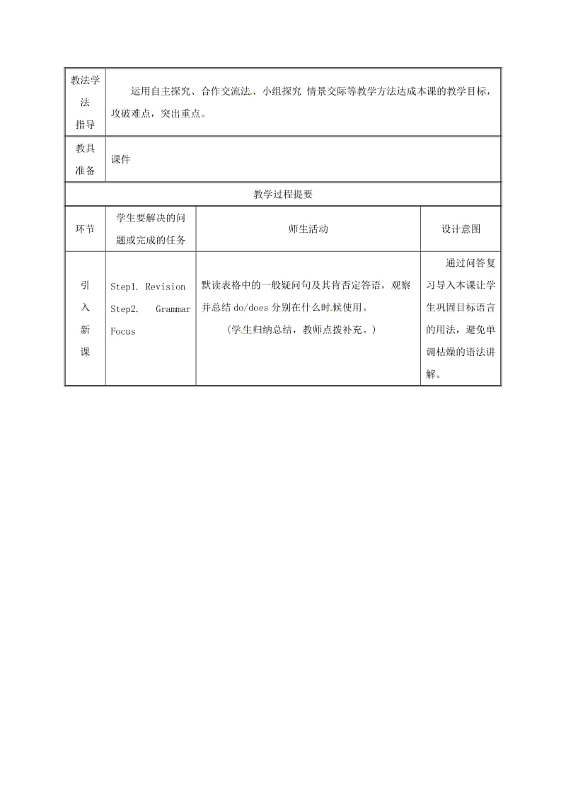 七年级英语上册 Unit 5 Do you have a soccer ball Section A（3a-3c）教案 人教新目标版.doc_第2页