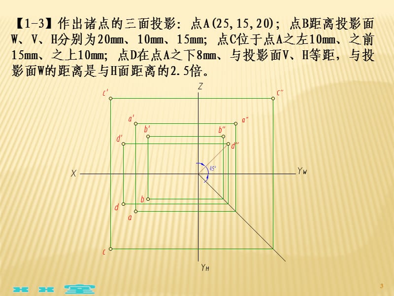 画法几何及土木工程制图习题解答ppt课件_第3页