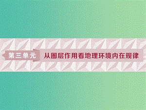 2019版高考地理一輪復(fù)習(xí) 第3章 從圈層作用看地理環(huán)境內(nèi)在規(guī)律 第13講 地理環(huán)境的差異性課件 魯教版.ppt