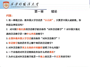 對外漢語教學(xué)概論課件.ppt