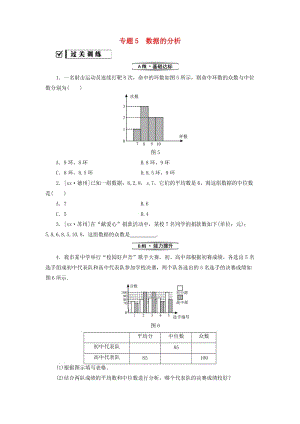 2018-2019學(xué)年八年級數(shù)學(xué)下冊 專題5 數(shù)據(jù)的分析練習(xí) （新版）新人教版.doc