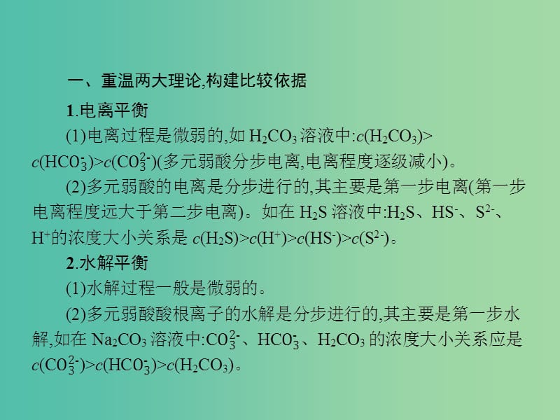 2020版高考化学复习 高考提分微课（15）溶液中粒子浓度大小比较课件 苏教版.ppt_第3页