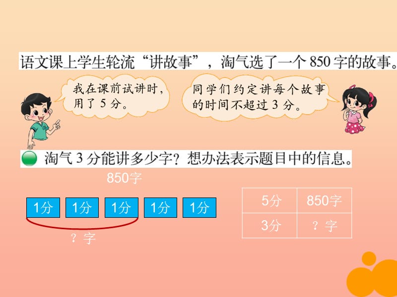 2019年三年级数学下册 1.8 讲故事课件4 北师大版.ppt_第2页