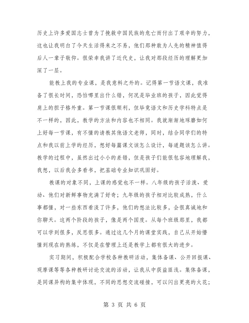 顶岗实践总结材料.doc_第3页