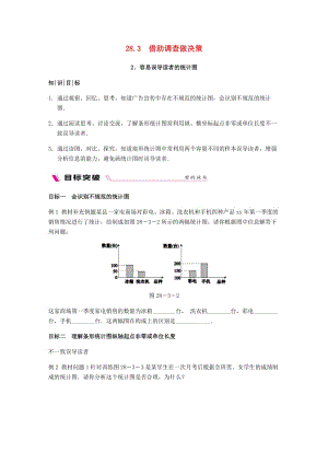 九年級數(shù)學(xué)下冊 第28章 樣本與總體 28.3 借助調(diào)查做決策 28.3.2 容易誤導(dǎo)讀者的統(tǒng)計(jì)圖同步練習(xí) 華東師大版.doc