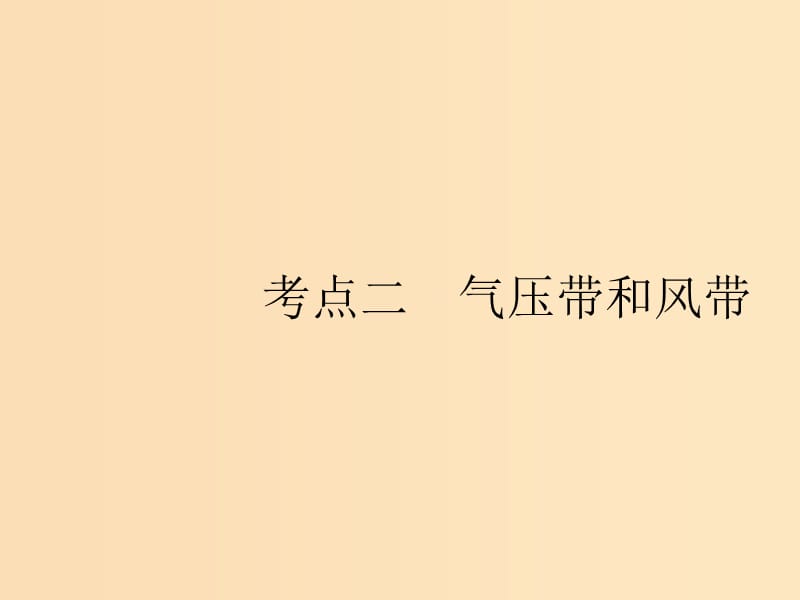 （山東專用）2020版高考地理一輪復(fù)習(xí) 第三章 地球上的大氣 3.2 氣壓帶和風(fēng)帶課件 新人教版.ppt_第1頁(yè)