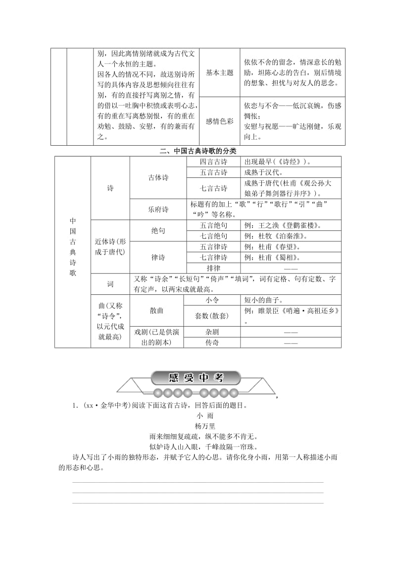 浙江省中考语文复习 第三篇 古诗文阅读 第一节 古诗词鉴赏讲解.doc_第3页