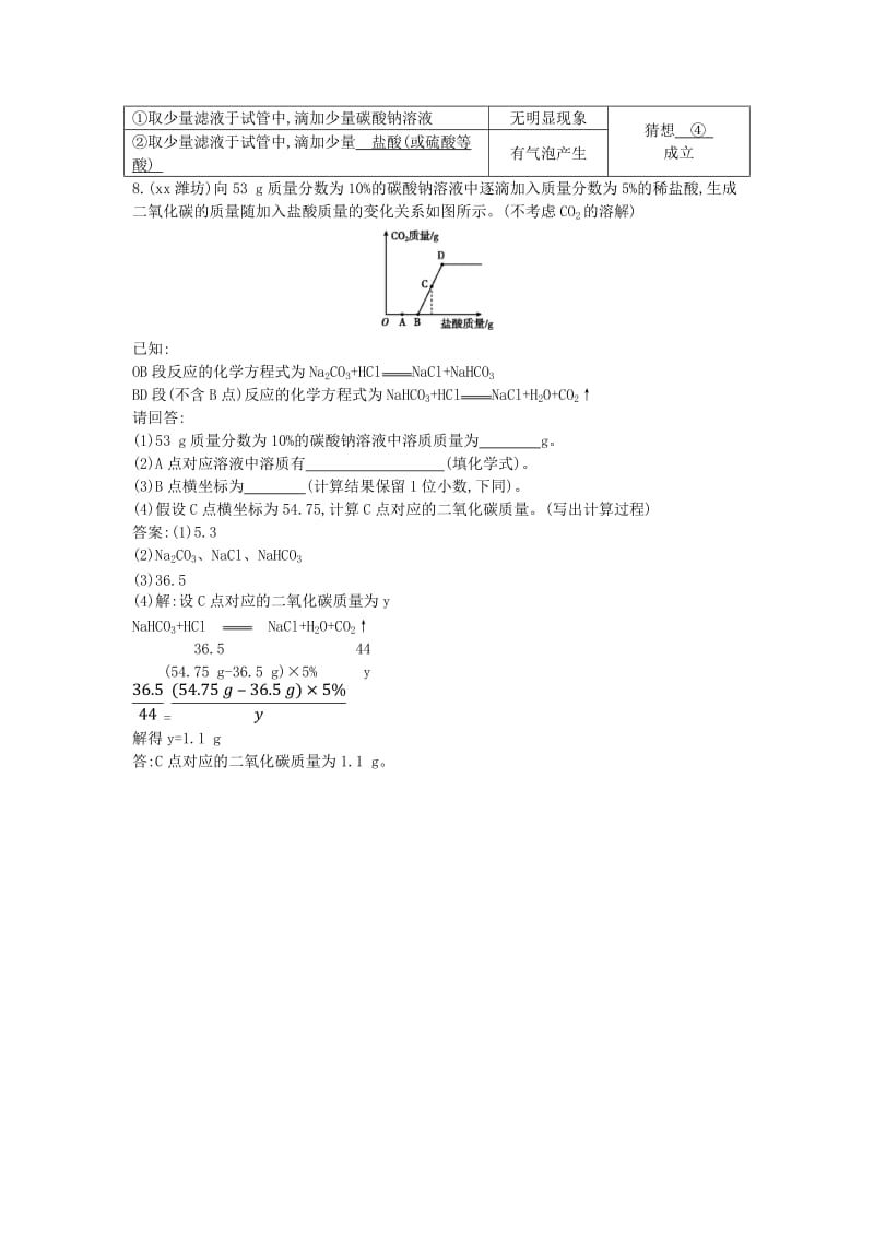 九年级化学下册 第十一单元 盐 化肥练习 （新版）新人教版.doc_第3页