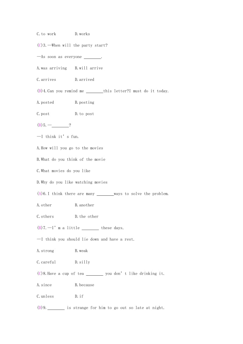 八年级英语下册Unit6Anoldmantriedtomovethemountains第1课时SectionA1a-2d课时作业新版人教新目标版.doc_第3页